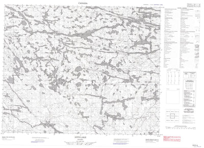 Apps Lake, ON (053D08 CanMatrix)