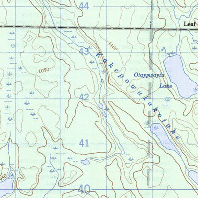 Turnbull Lake, MB (064C08 CanMatrix)