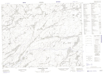 Farrington Lake, ON (052J06 CanMatrix)