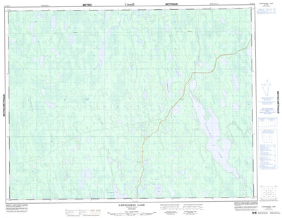 Lawagamau Lake, ON (042H16 CanMatrix)