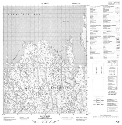Cape Watt, NU (046M07 CanMatrix)