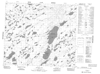 Whitemud Lake, MB (053M03 CanMatrix)