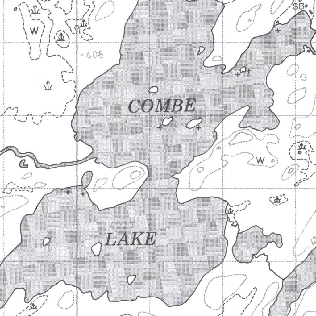 Combe Lake, SK (064E05 CanMatrix) Map by Natural Resources Canada ...