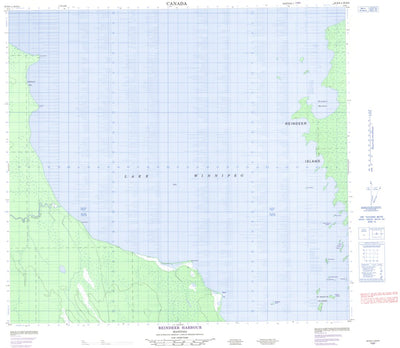 Reindeer Harbour, MB (063B08 CanMatrix)