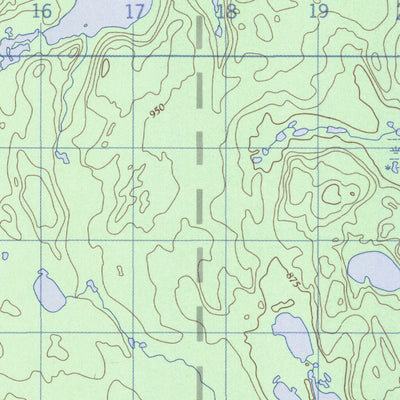 Leftrook Lake, MB (064B02 CanMatrix)