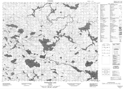 Whiteloon Lake, ON (053C11 CanMatrix)
