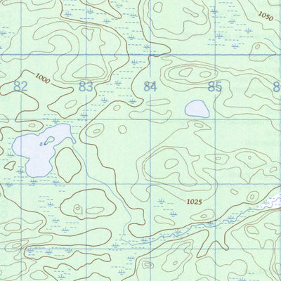 Cobham Lake, MB (053D15 CanMatrix)