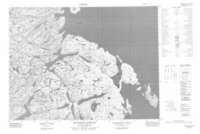 Elizabeth Harbour, NU (057F09 CanMatrix)