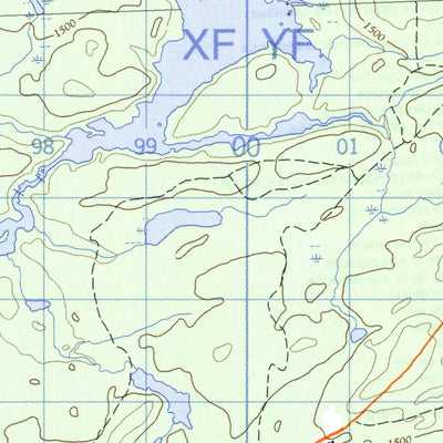 Harmon Lake, ON (052G16 CanMatrix)