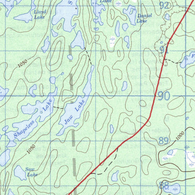 Ahmabel Lake, ON (042F10 CanMatrix)