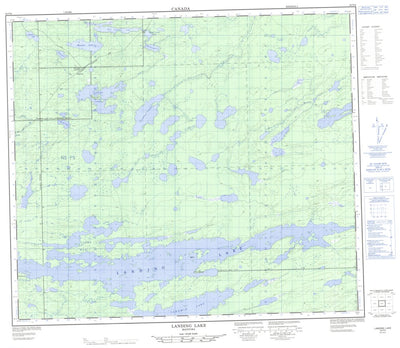 Landing Lake, MB (063P06 CanMatrix)