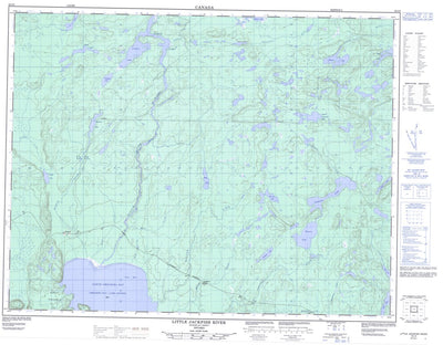 Lamaune, ON (052I08 CanMatrix)