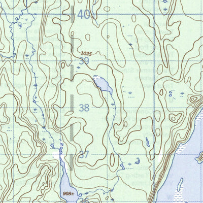 Pemichigamau Lake, MB (064B05 CanMatrix)