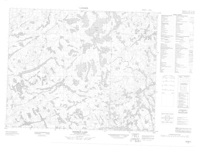 Dogskin Lake, MB (052M11 CanMatrix)