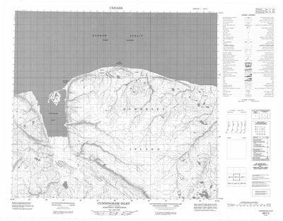 Cunningham Inlet, NU (058F02 CanMatrix)