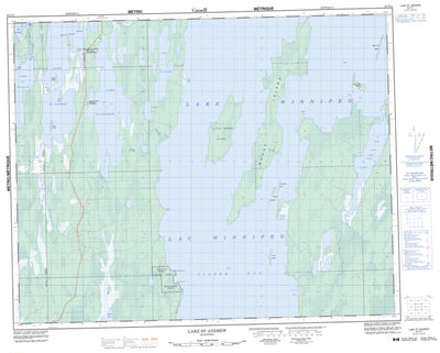 Lake St. Andrew, MB (062P11 CanMatrix)