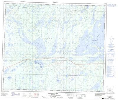 Iskwasum Lake, MB (063K10 CanMatrix)
