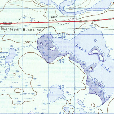 Iskwasum Lake, MB (063K10 CanMatrix)