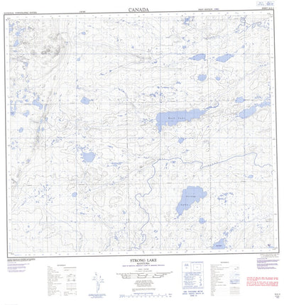 Strong Lake, MB (064A04 CanMatrix)
