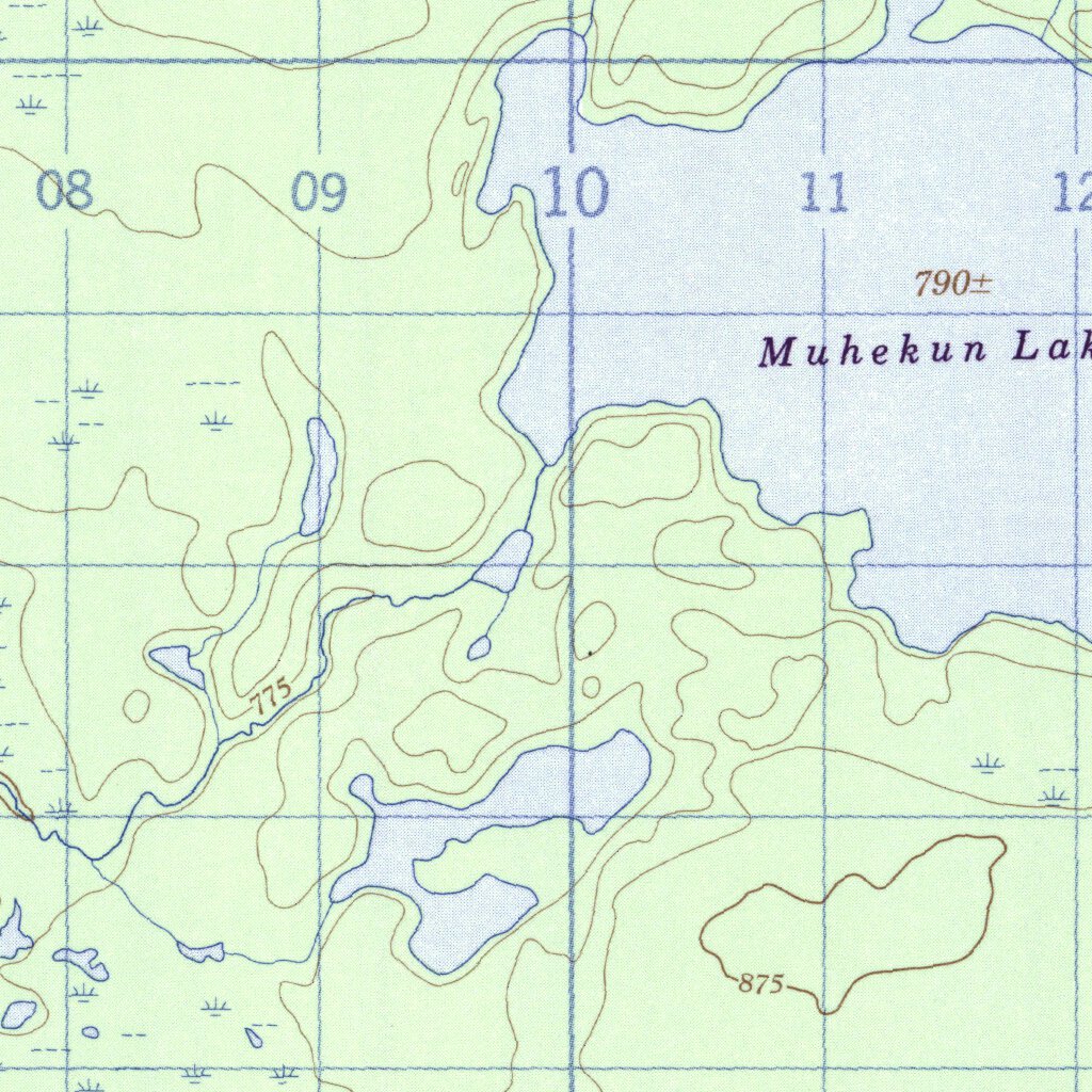 Meridian Lake, MB (064A06 CanMatrix) Map by Natural Resources Canada ...
