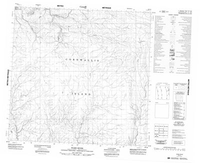 Ward River, NU (058G04 CanMatrix)
