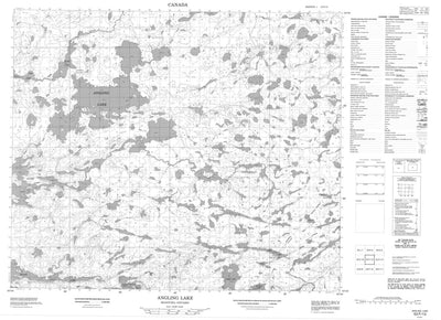 Angling Lake, MB (053F13 CanMatrix)