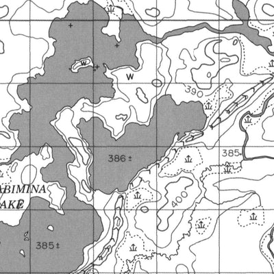Nabimina Lake, ON (053C01 CanMatrix)