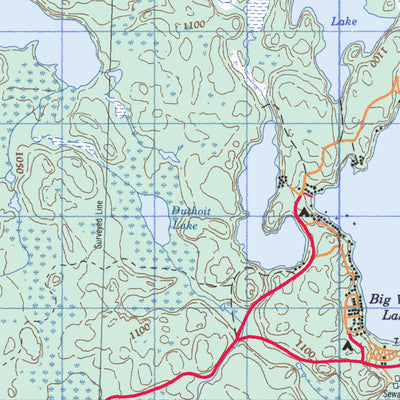 Crowduck Lake, MB (052L03 CanMatrix)