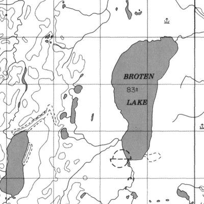 Broten Lake, MB (054C13 CanMatrix)