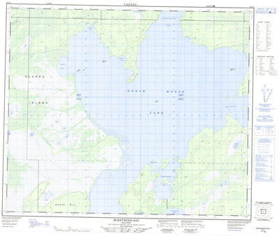Burntwood Bay, MB (063K01 CanMatrix)