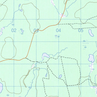 Hanlan Lake, ON (042G13 CanMatrix)