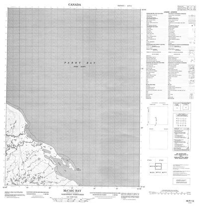 Mccaig Bay, NU (046P13 CanMatrix)