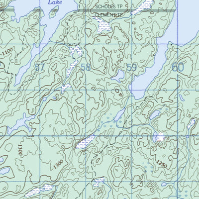 Lake Temagami, ON (041I16 CanMatrix)