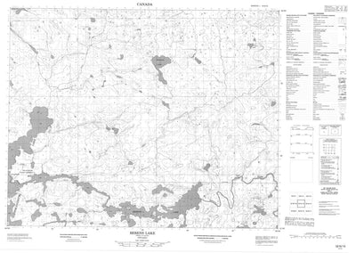 Berens Lake, ON (052N13 CanMatrix)