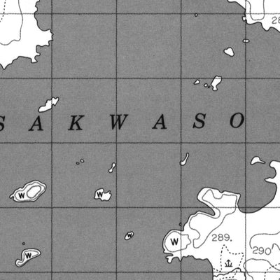 Sakwaso Lake, ON (053G04 CanMatrix)