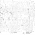 Audrey Lake, ON (042I03 CanMatrix)