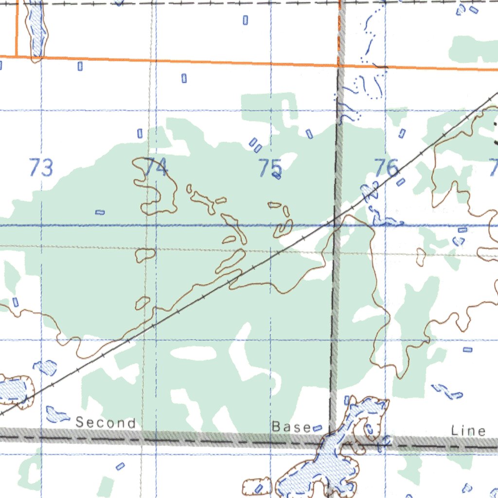 Hartney, MB (062F07 CanMatrix) Map by Natural Resources Canada Avenza