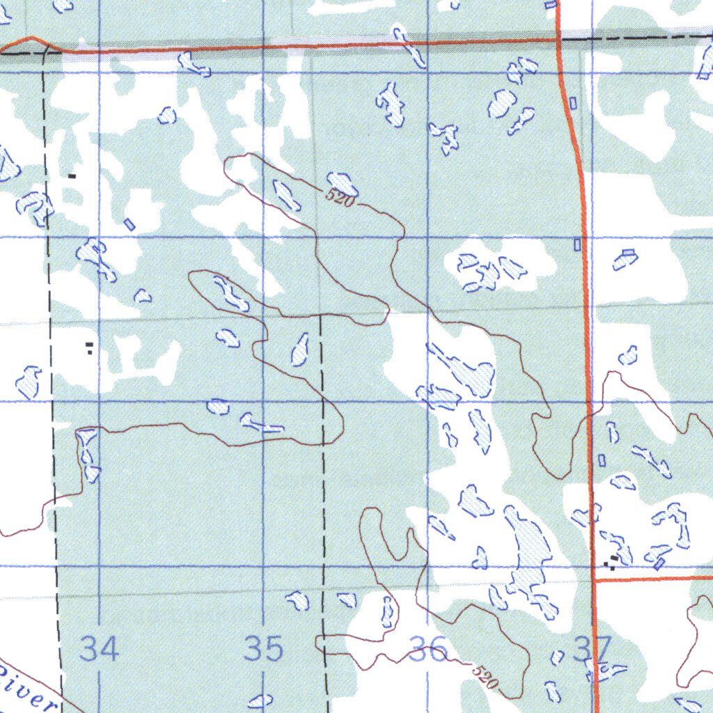 Sheho, SK (062M11 CanMatrix) Map by Natural Resources Canada | Avenza Maps