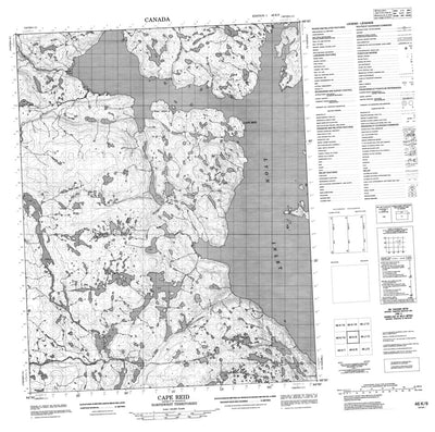 Cape Reid, NU (046K09 CanMatrix)