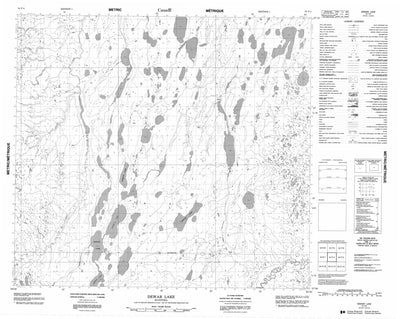 Dewar Lake, MB (054F04 CanMatrix)