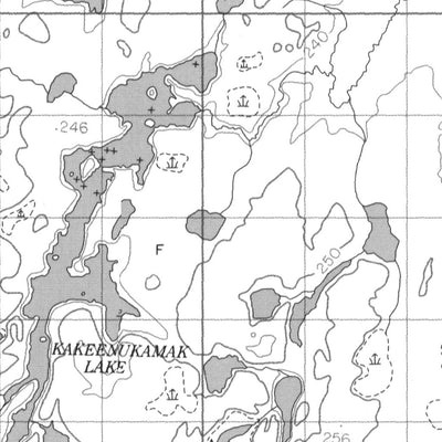 Kakeenukamak Lake, MB (053L02 CanMatrix)