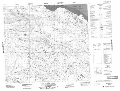 Cape Creek, MB (054G02 CanMatrix)