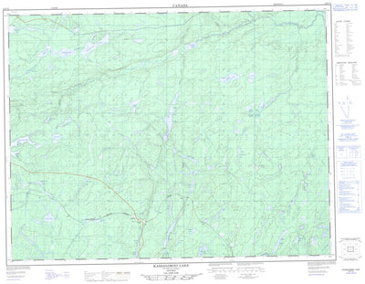 Kassagimini Lake, ON (042F12 CanMatrix)