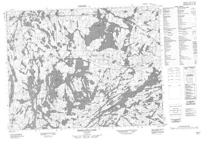 Seseganaga Lake, ON (052J01 CanMatrix)
