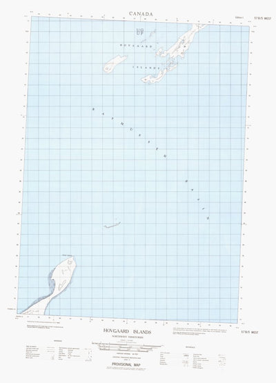 Hovgaard Islands West, NU (057B05 CanMatrix)