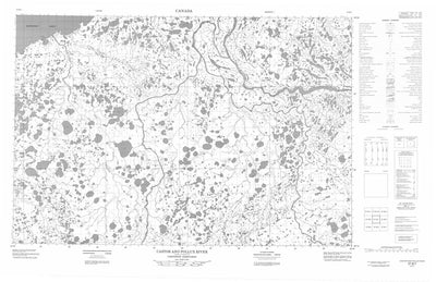Castor And Pollux River, NU (057B07 CanMatrix)