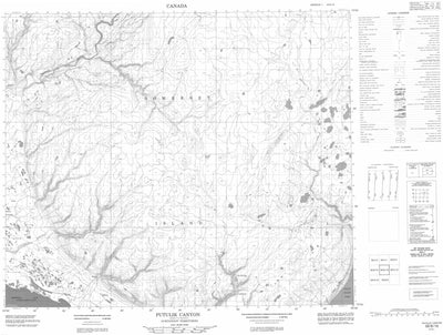 Putulik Canyon, NU (058B16 CanMatrix)