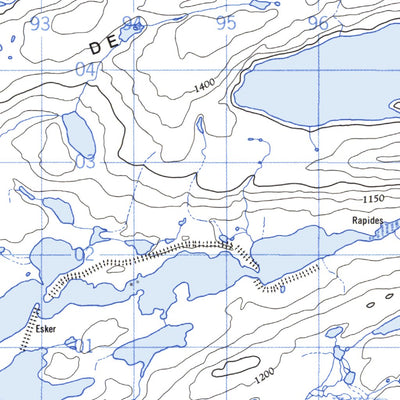 Lac Bélanger East, QC (035G06 CanMatrix)