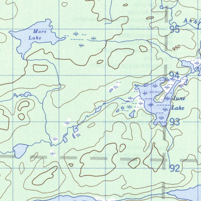Barrington Lake, MB (064C16 CanMatrix)