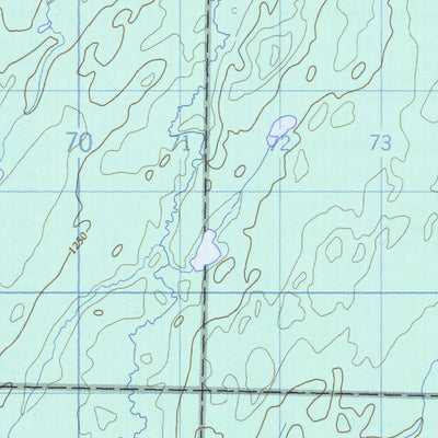 Ivanhoe Lake, ON (042B02 CanMatrix)